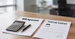 Umowa cywilnoprawna czy to B2B? Wybierz mądrze i zarabiaj więcej